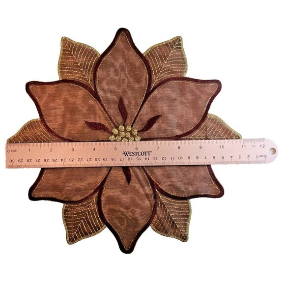 Poinsettia Tableware | HandimeX Erlesene Tischkultur Handmade Exquisite Delicate - Picture 3 of 16